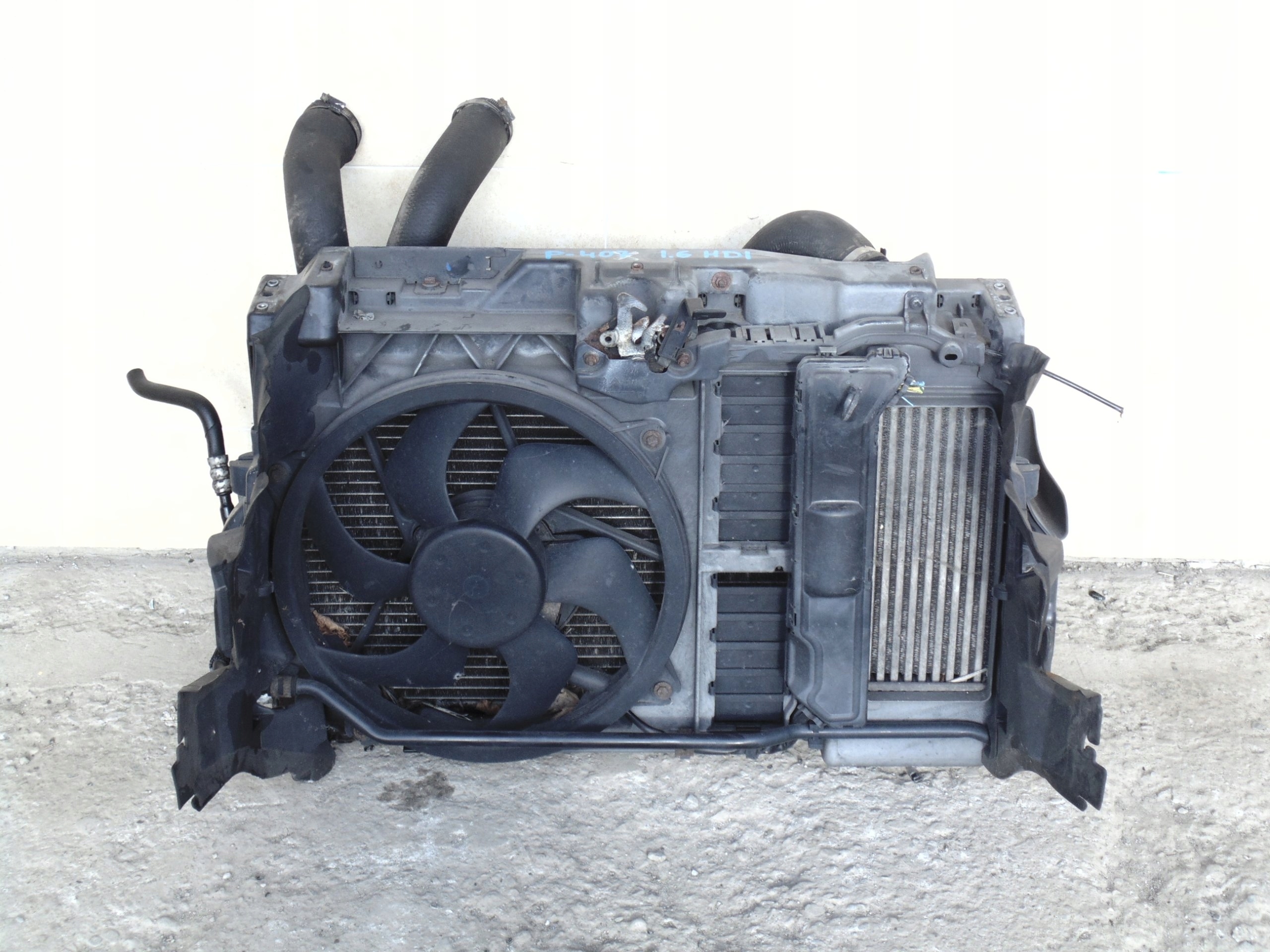 PAS PRZEDNI WZMOCNIENIE KOMPLET PEUGEOT 407 1.6HDI