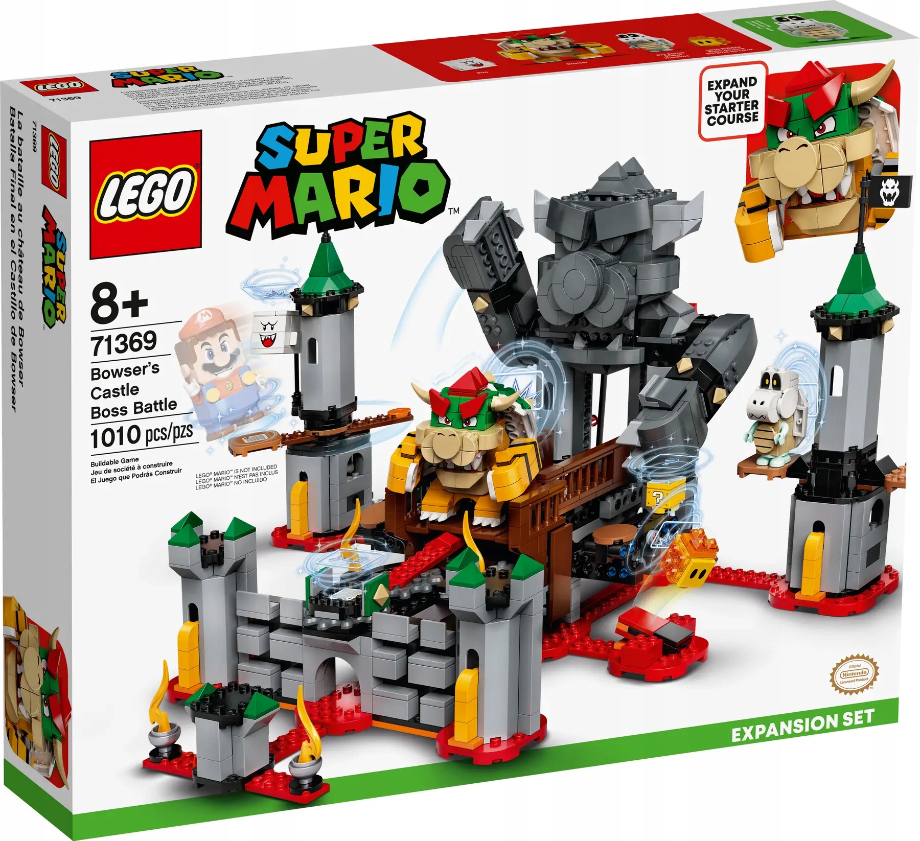 Lego Mario 71369 Boj na Bowserově hradě