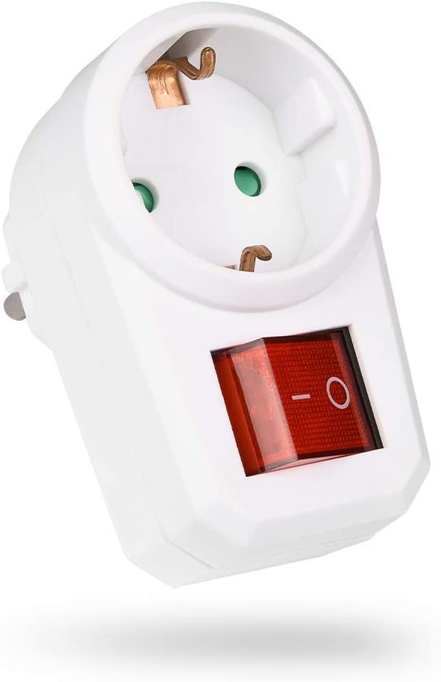 Wtyczka Heitech 1 bez bolca uziemiającego