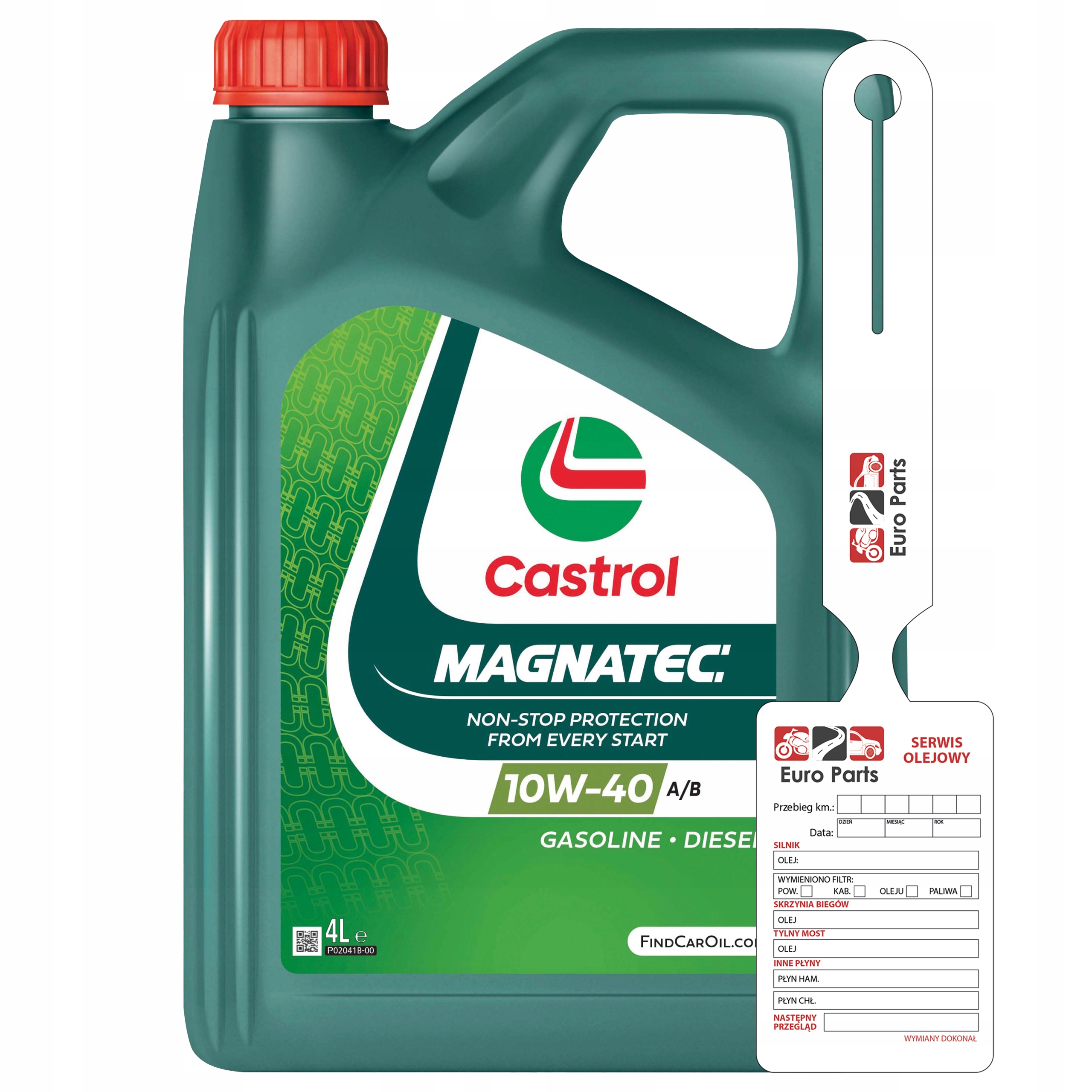 Castrol Magnatec 10W40 A3/B4 4L zawieszka