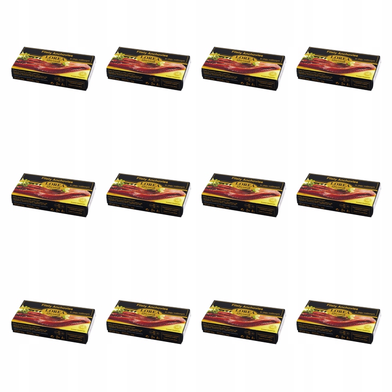 filety Anchovies w oleju roślinnym Lorea 50g X12