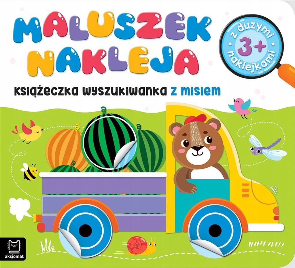 

Maluszek Nakleja. Książeczka Wyszukiwanka Z Misiem