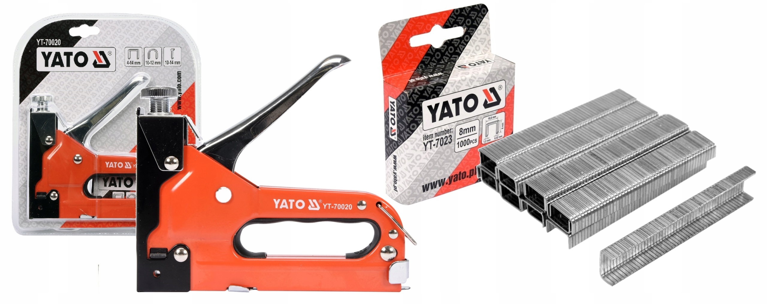 

Zszywacz Taker Tapicerski Zszywki Yato YT-70020