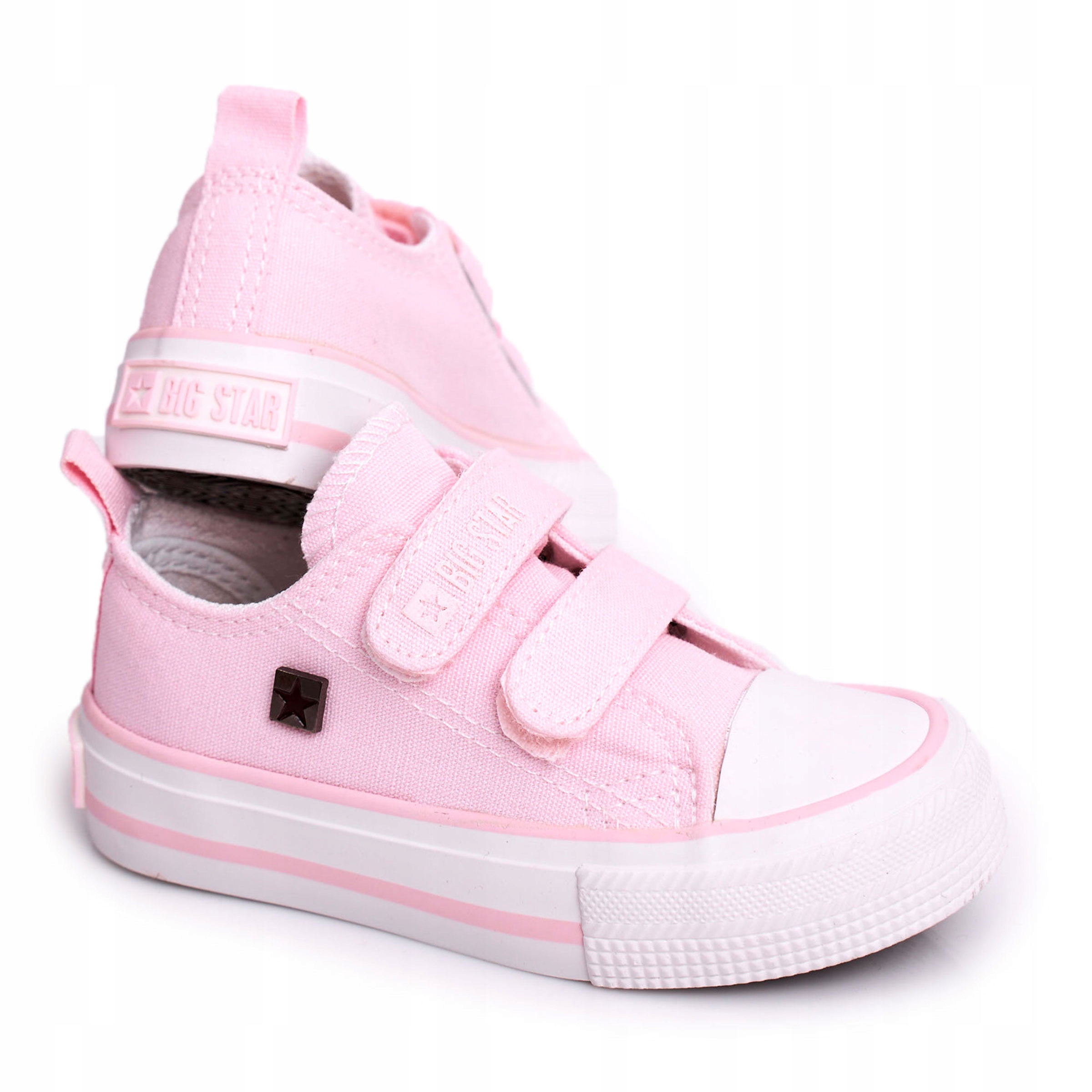 

Dziecięce Trampki Rzepy Big Star HH374099 Róż 24