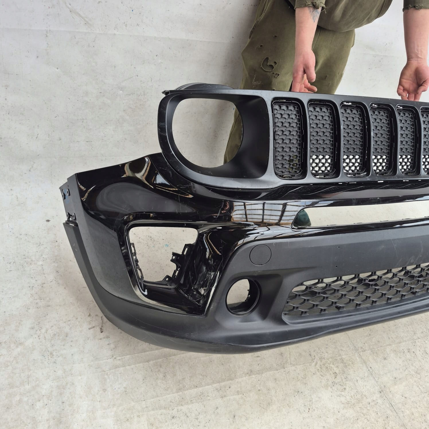 JEEP RENEGADE LIFT 2018- bumper front front grill 52100413