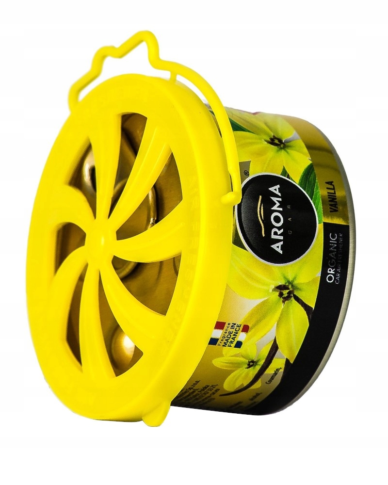 

Aroma Car Organic odświeżacz samochodowy Wanilia