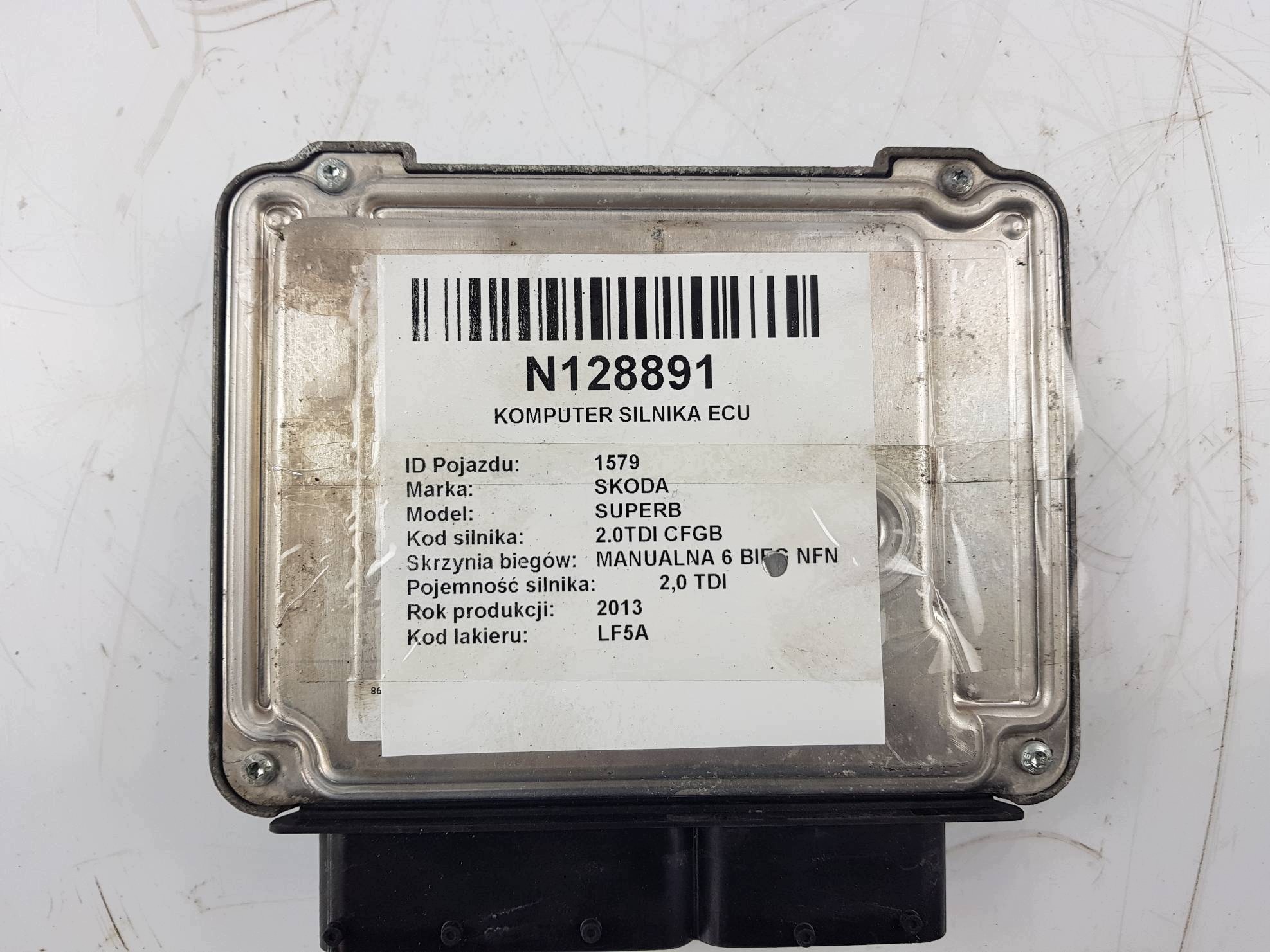 computer motore ECU 03L906018CH SKODA SUPERB II