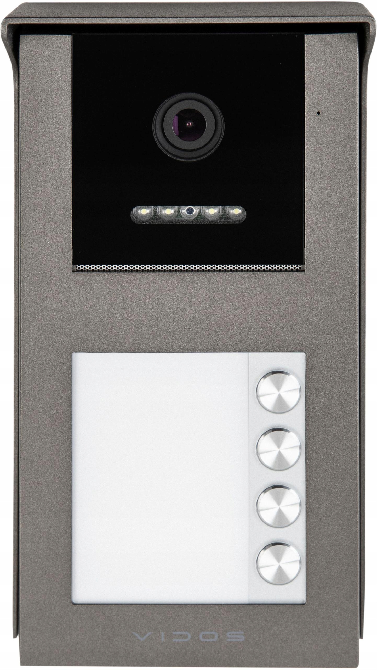 Bránová stanica Vidos Ipx S101-4 s videovrátnikom a Rfid