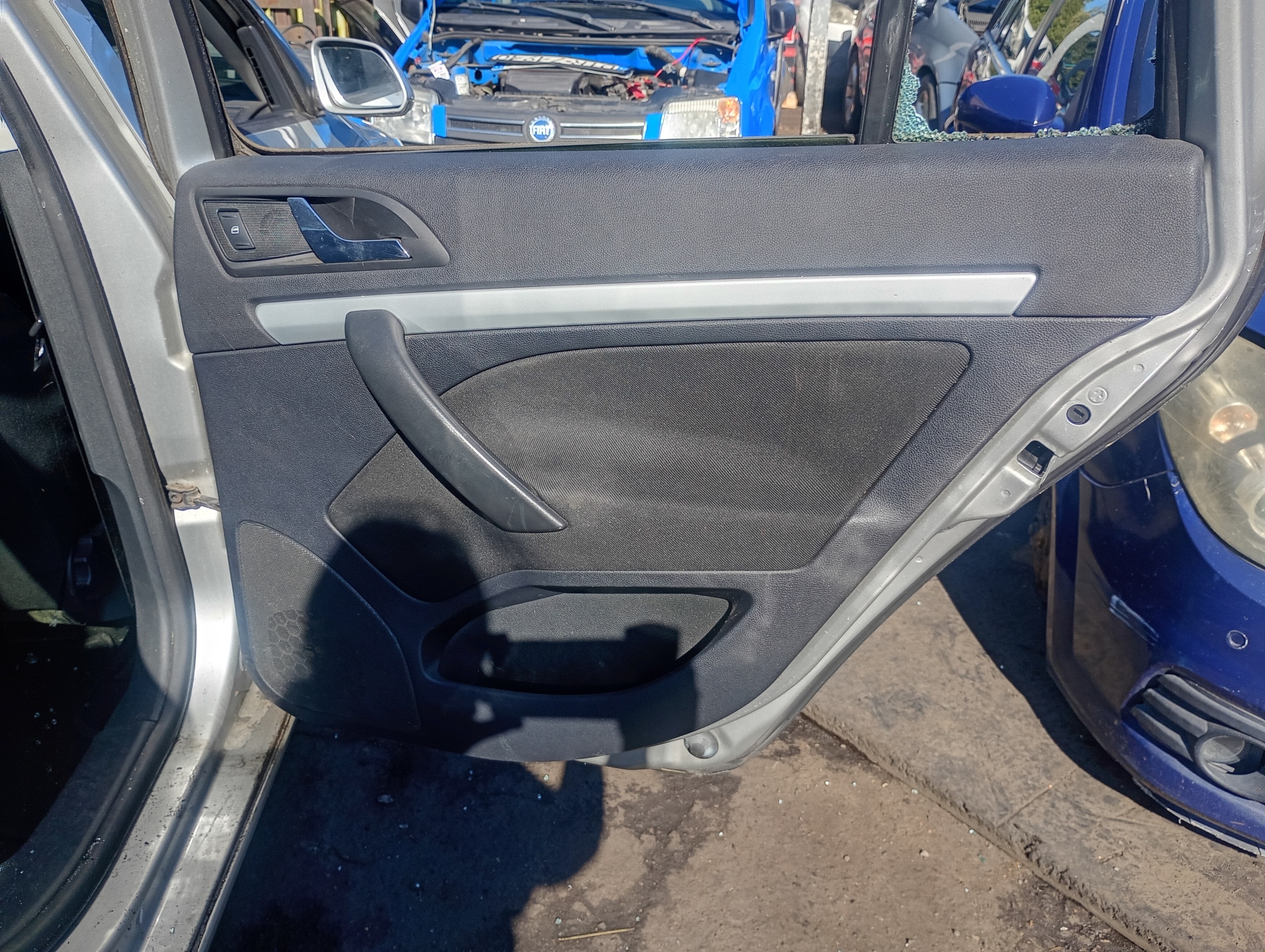 upholstery right side right rear part Skoda Octavia 2 II 04-13