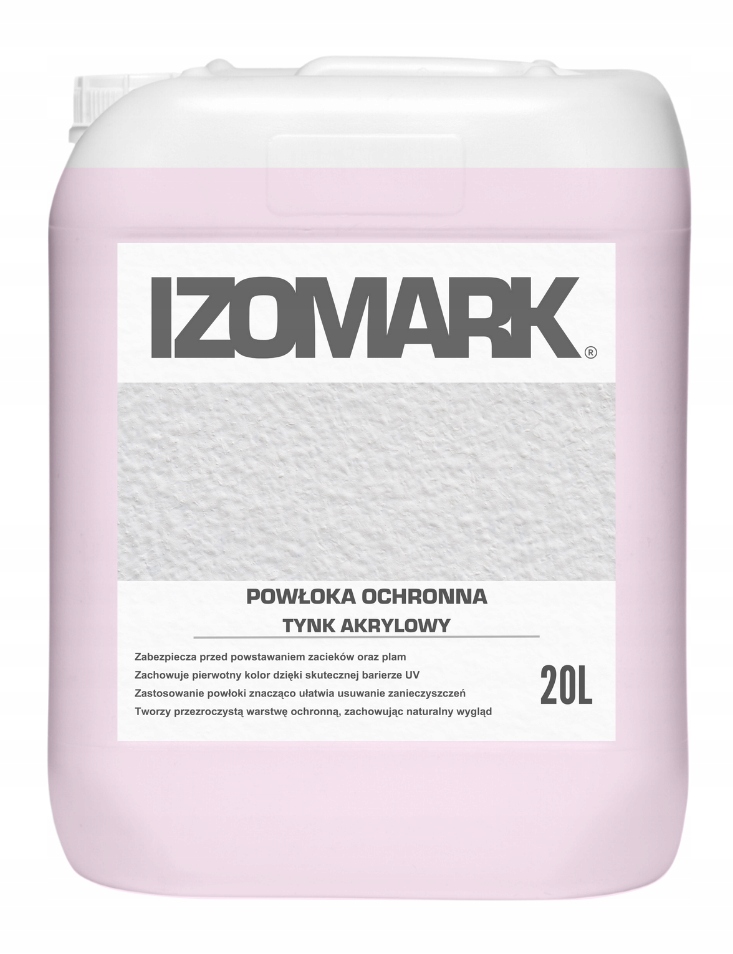 Izomark Ochranná Vrstva Akrylová Omítka 20 L