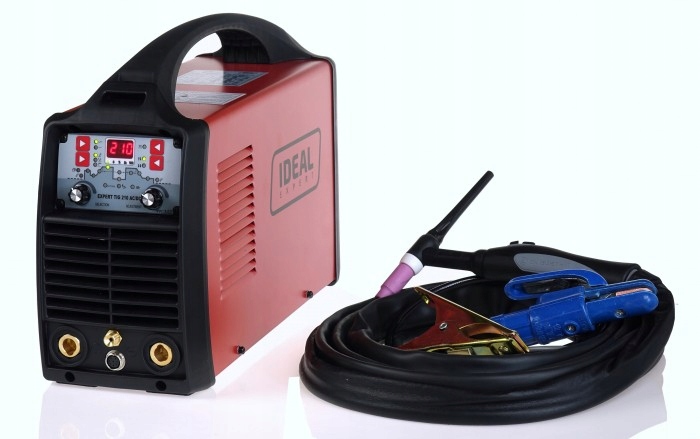 Spawarka Tig Expert 210 Ac/dc Puls Digital Pfc uchwyt ze zdalną regulacją