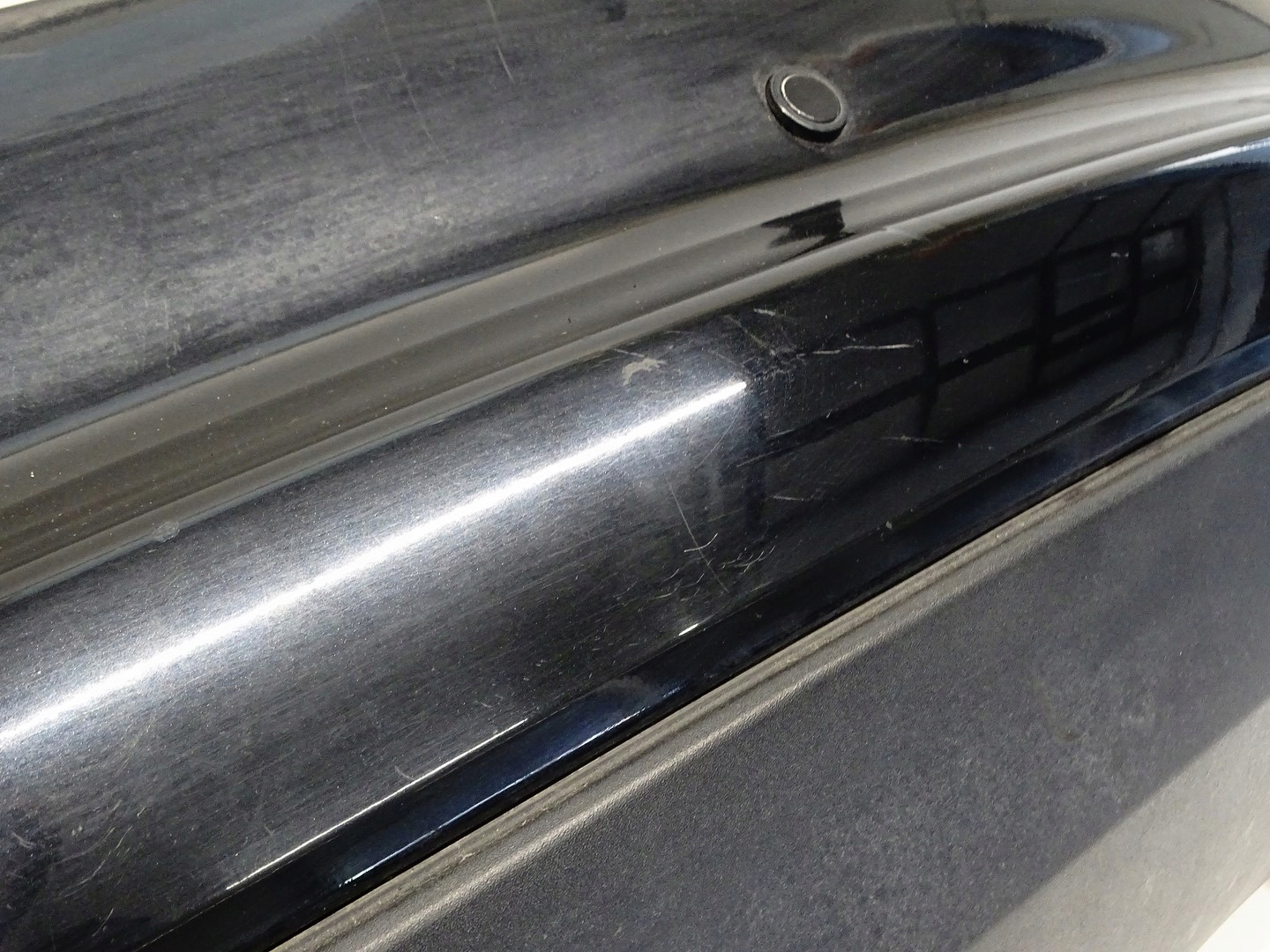 bumper rear part rear complete JAGUAR XF X250 black