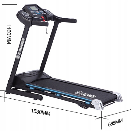 BIEŻNIA ELEKTRYCZNA G-RUNNER 420 DOMOWA AMORTYZACJA USB SKŁADANA GŁOŚNIKI Rodzaj elektryczna