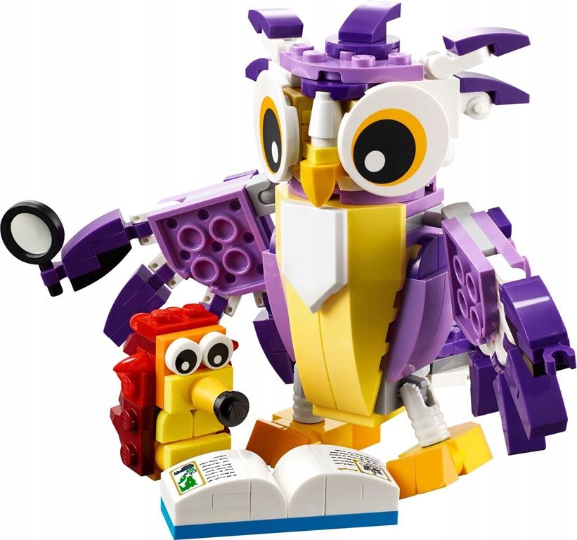 KLOCKI LEGO CREATOR 31125 FANTASTYCZNE LEŚNE ZWIERZĘTA + TORBA LEGO Marka LEGO