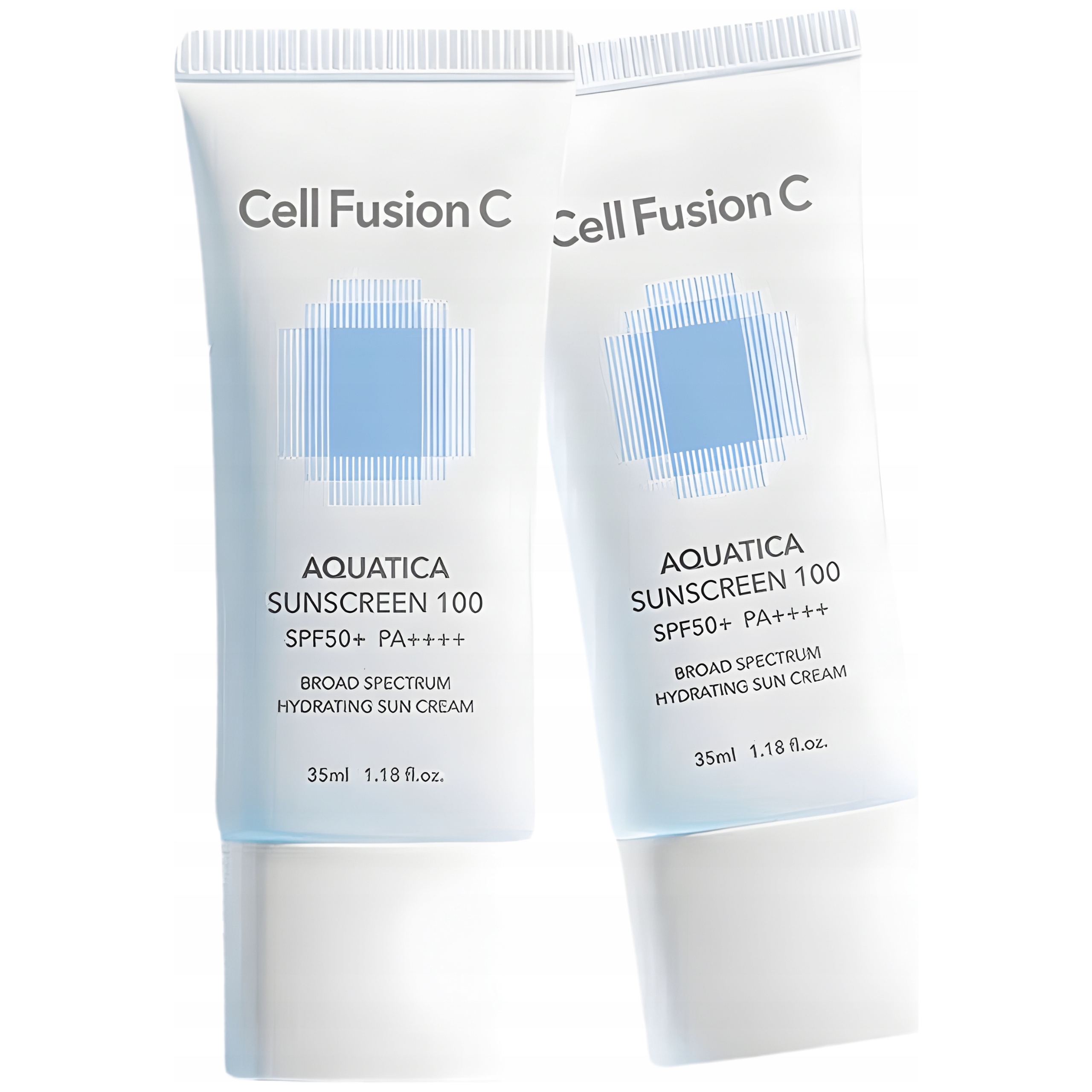 Krem Do Twarzy Cell Fusion C Aquatica Sunscreen SPF50 2x35 ml Ochronny Cera