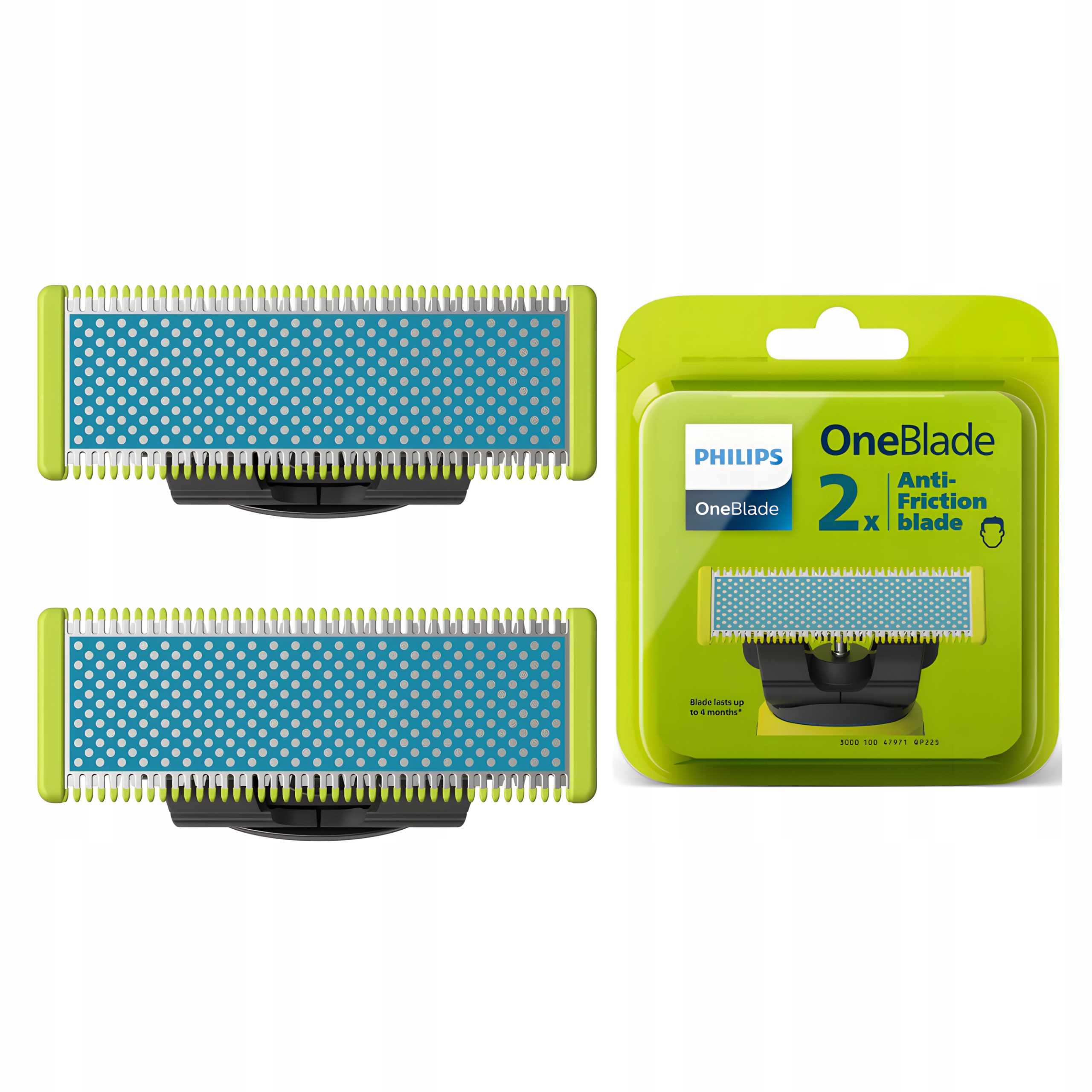 Wymienne Ostrza Philips OneBlade Sensitive QP225/50 2szt.