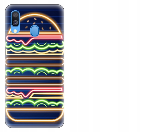 

Etui pokrowiec Samsung Galaxy A40 Neon burger