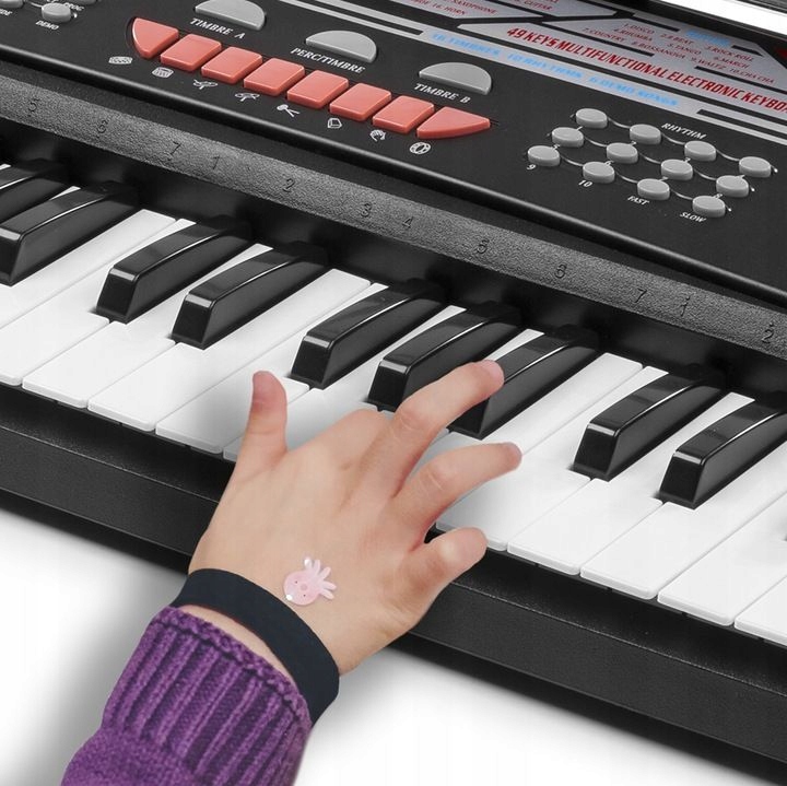 Mały Keyboard dla dzieci MAX KB8 49 klawiszy Kod producenta 130.090