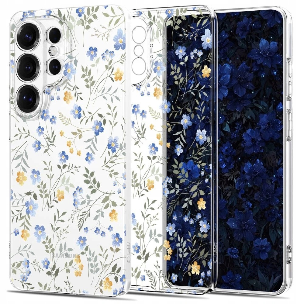 Etui Tech-Protect FlexAir na Samsung Galaxy S26 Ultra kolorowe kwiaty