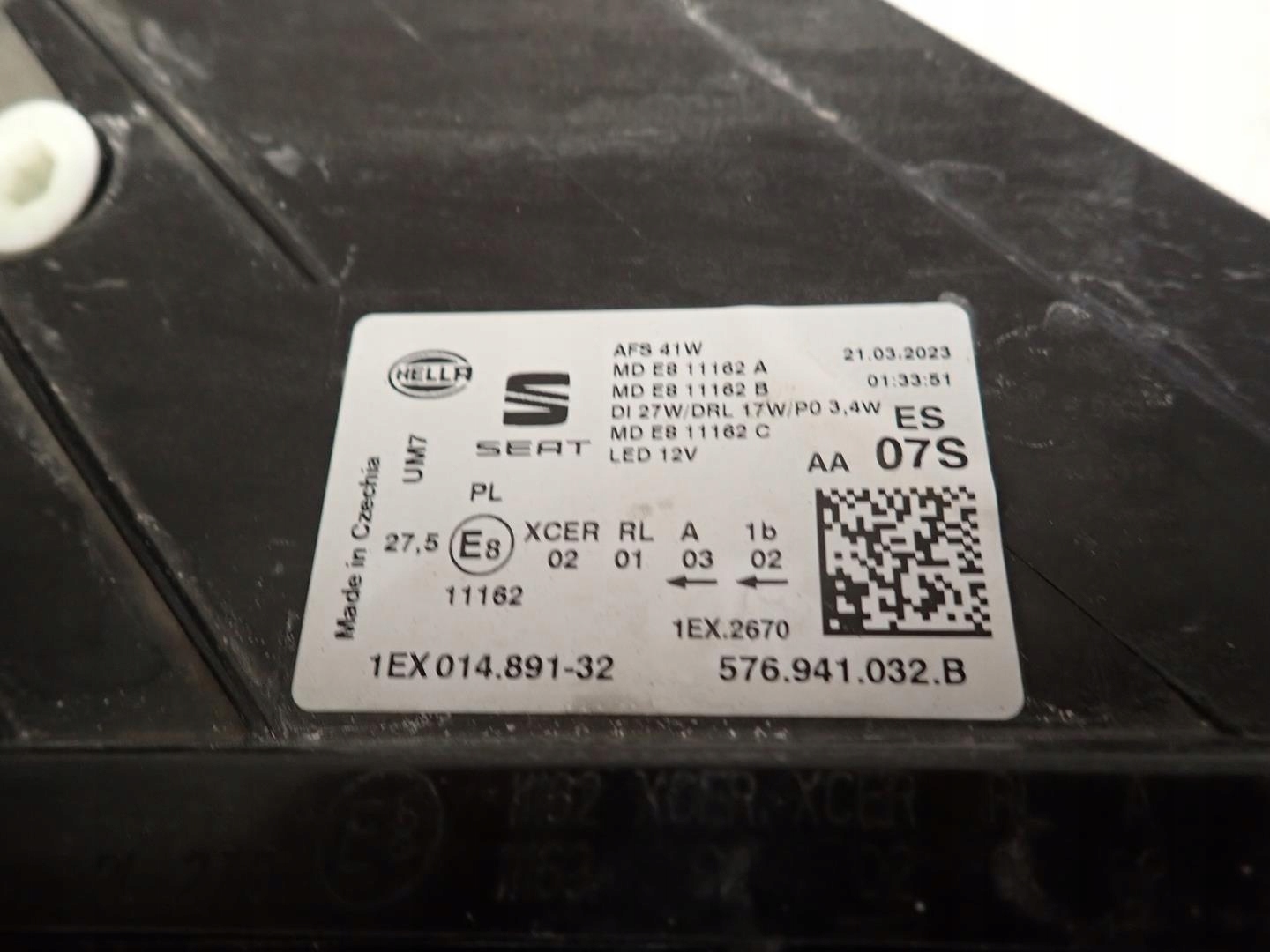 light front front right SEAT ATECA LIFT 2020- FULL LED 576941032B