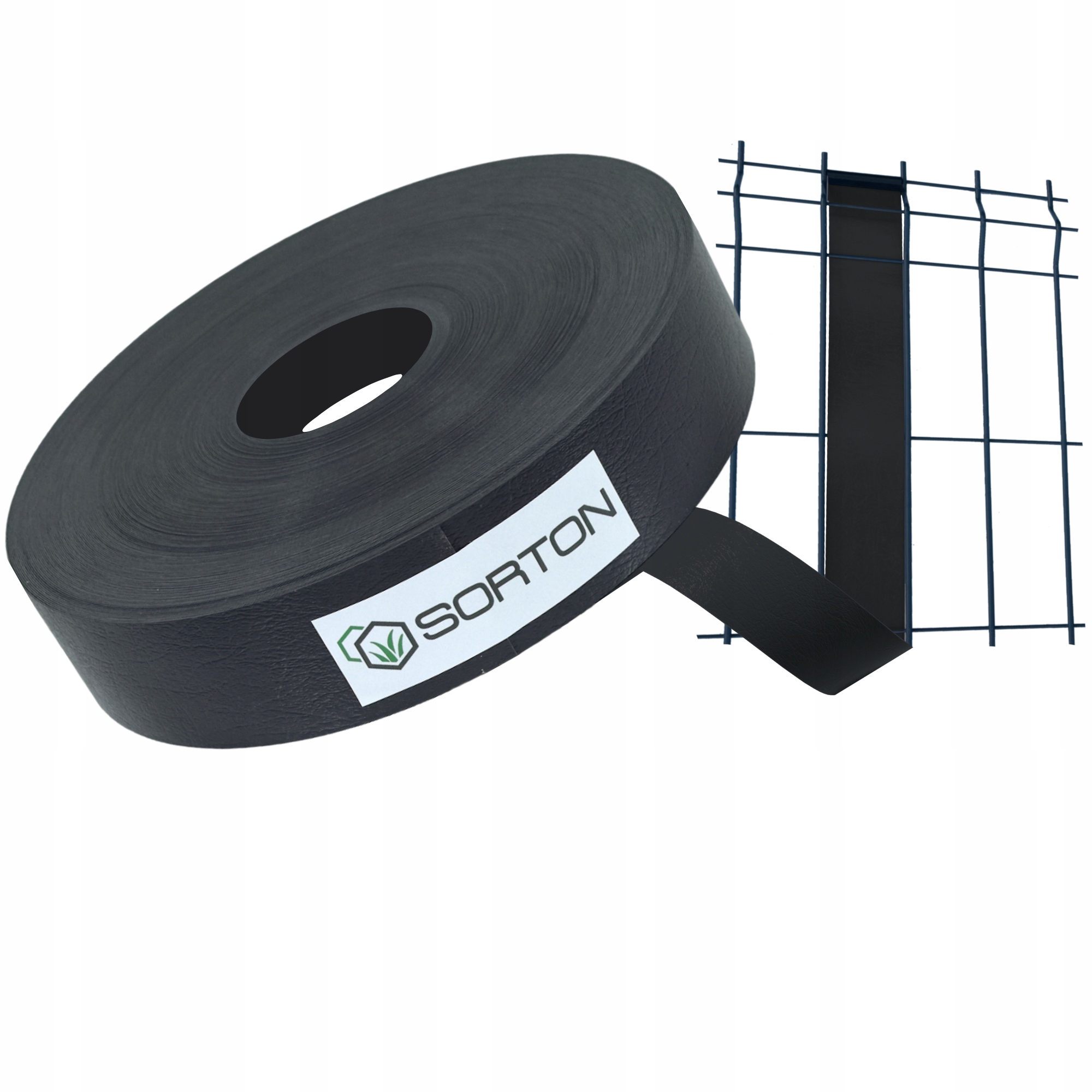 Pionowa Taśma Ogrodzeniowa 46mm x 70 m Uv Antracyt