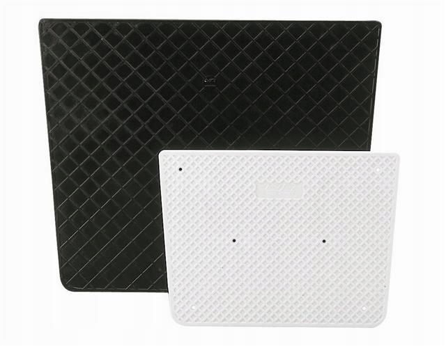 

Ochraniacz pawęży zewnętrzny mały szary motorówka