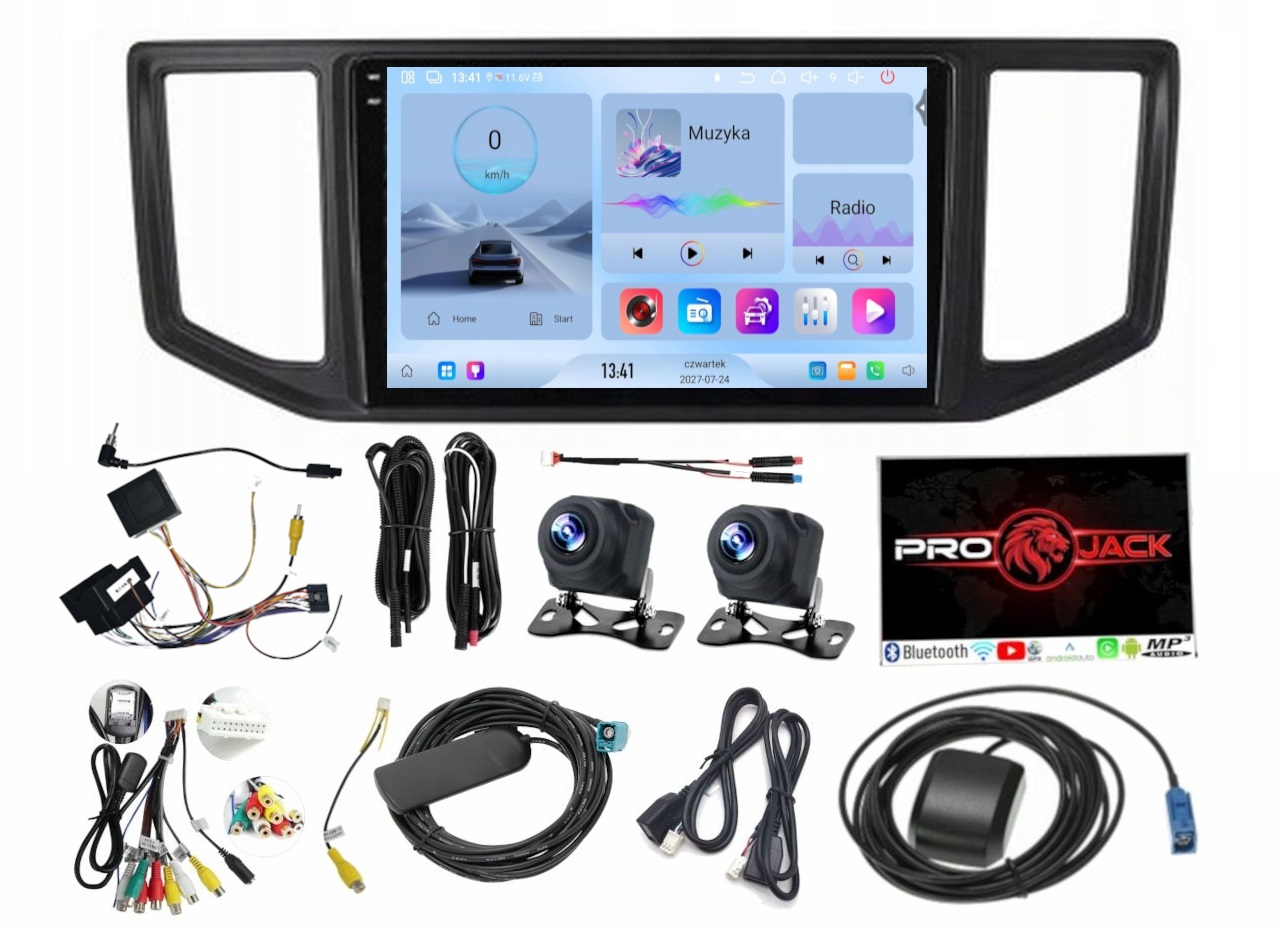 Gps Navigace Pro Android Vw Crafter 2017-2022 Wifi Usb 4GB 64GB Sim