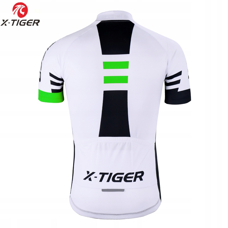 Koszulka Kolarska Rowerowa Rozpinana Szybkoschnąca Ergonomiczny Krój XXL Kod producenta TSH/MAN/W-G-2XL