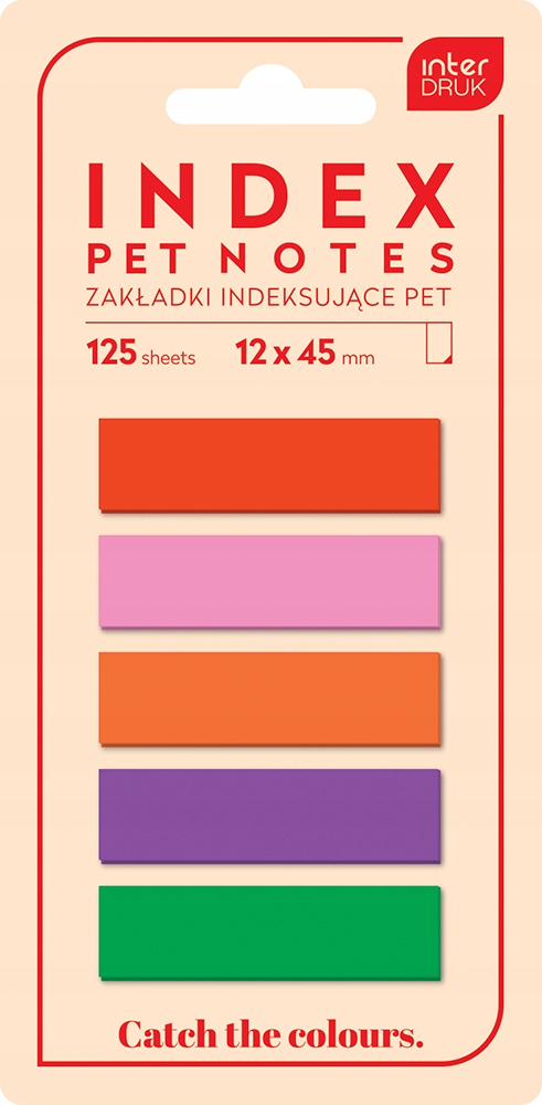 Indexovacie záložky Pet Catch The Colour 125ks