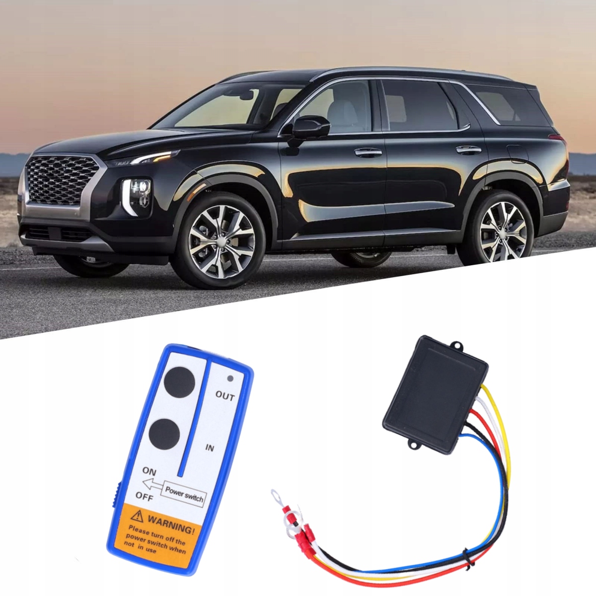 PILOT DO WYCIĄGARKI BEZPRZEWODOWY 12V WCIĄGARKI EAN (GTIN) 4016906151667