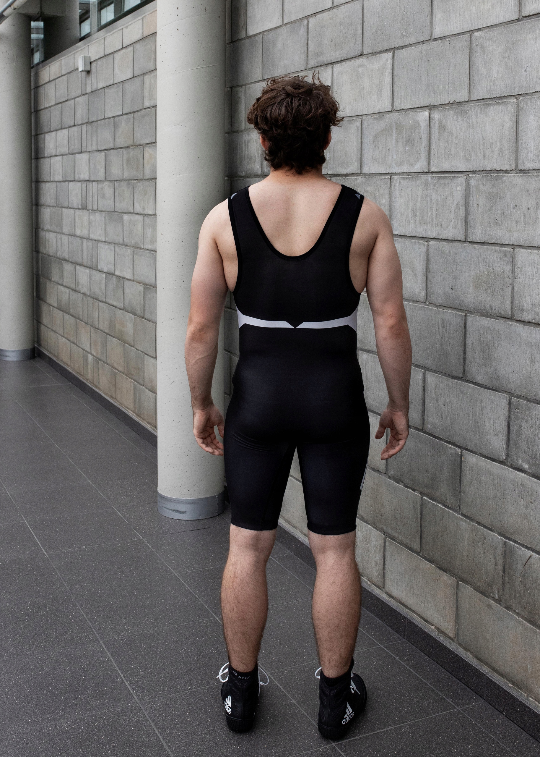 Kostium zapaśniczy COMBAT SPORT Armor dziecięcy - czarno szary XXS Marka inna