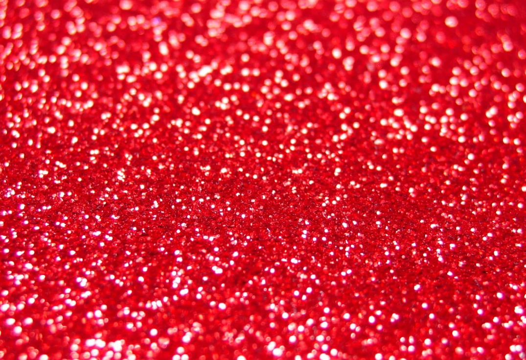 Brokát sypký, Červený, dekorace, Zdobení 1000g