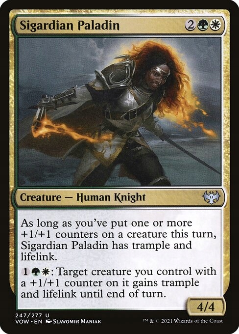 MtG: Sigardian Paladin (VOW) *foil*
