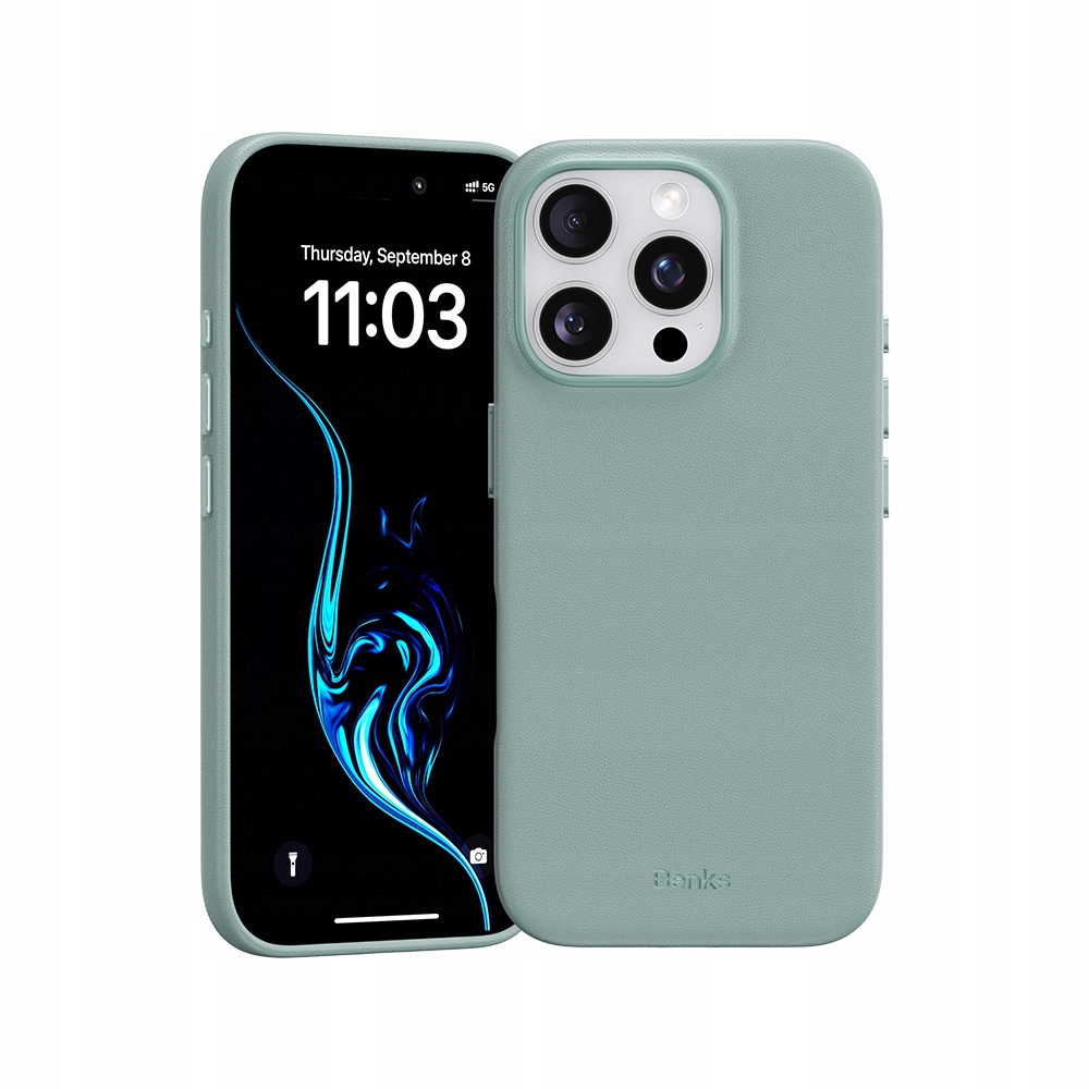 Etui Benks do iPhone 16 Pro Max Magnetic Vita Pro Silicone zielony