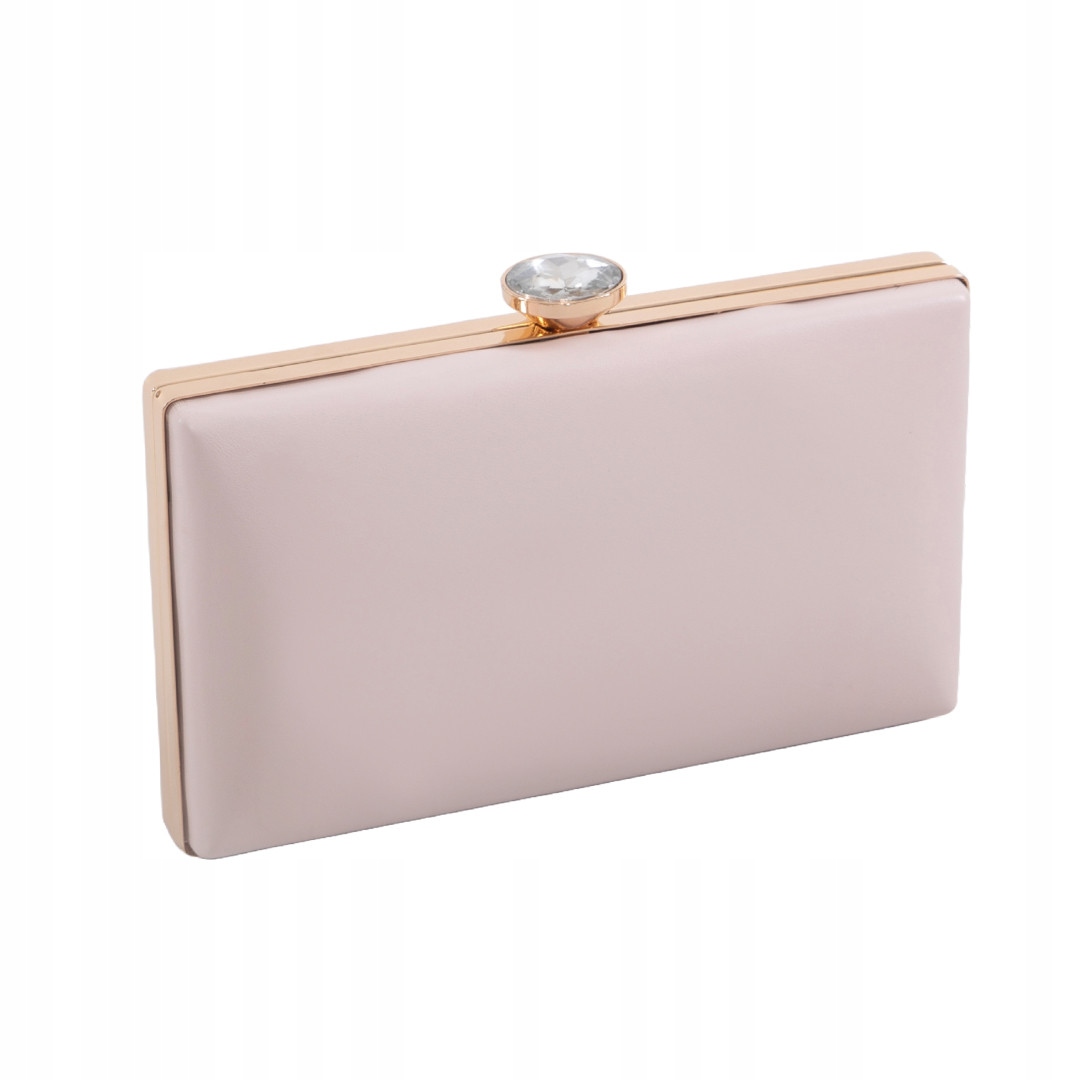 Světle růžová ozdobná kabelka s Uni zapínáním.