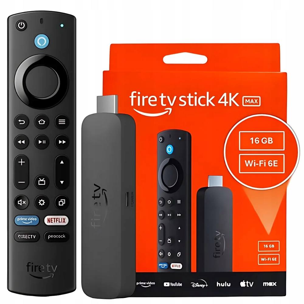 Nadstavec Smart Tv Amazon Fire Tv Stick 4K Max Chromecast Ultra Hd HDR10+