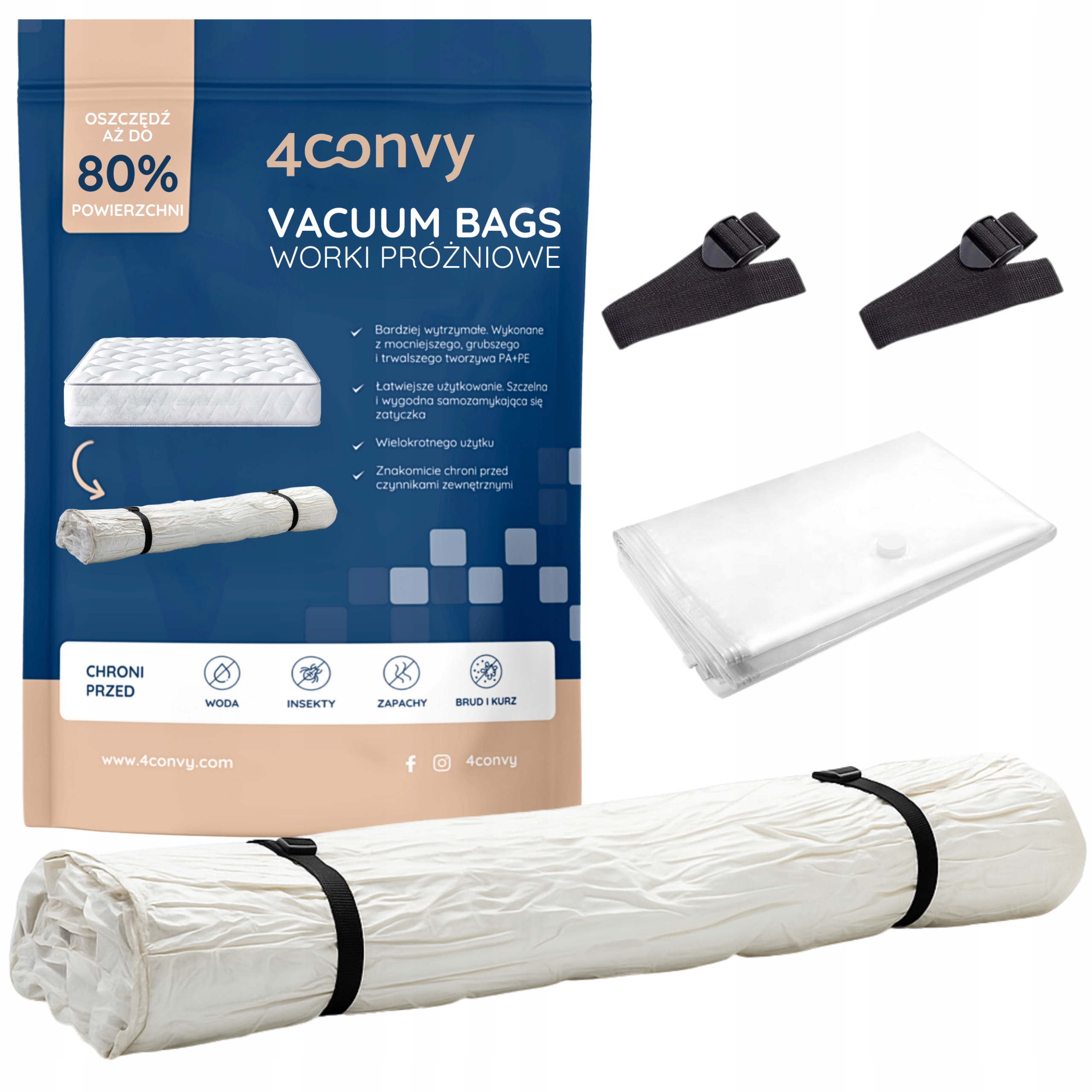 Levně vákuový pytel, taška na matrace, velká 130x240