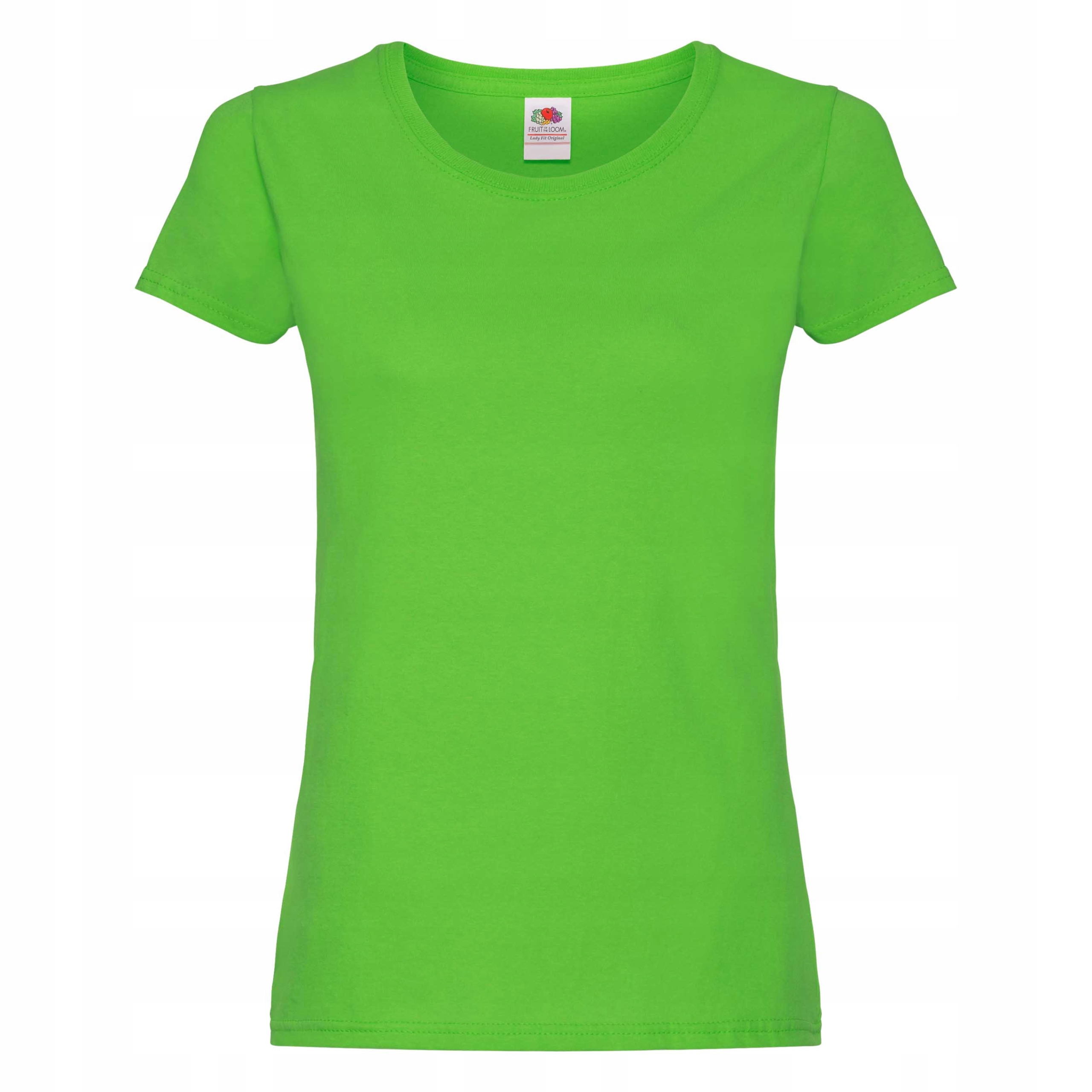 

Koszulka Damska Fruit Of The Loom Lime S