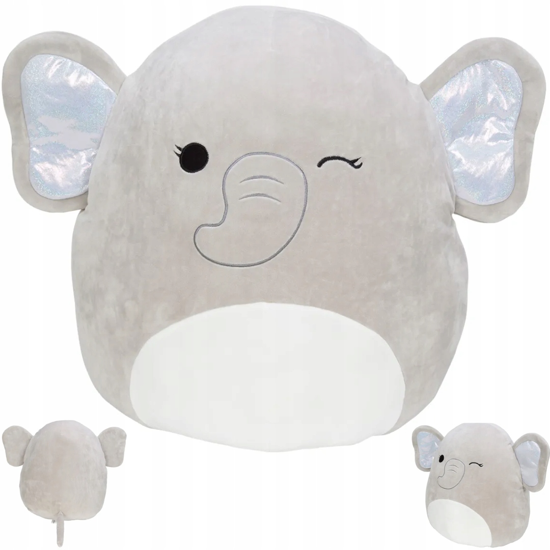 

Squishmallows Cherish Maskotka 19cm Szary Słonik