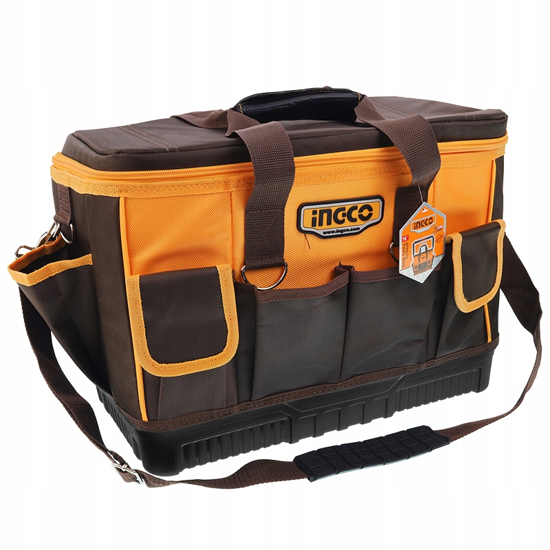 Taška na nářadí 16" 46x23x33 cm Max 20 kg 25 kapes na nářadí HTBG10