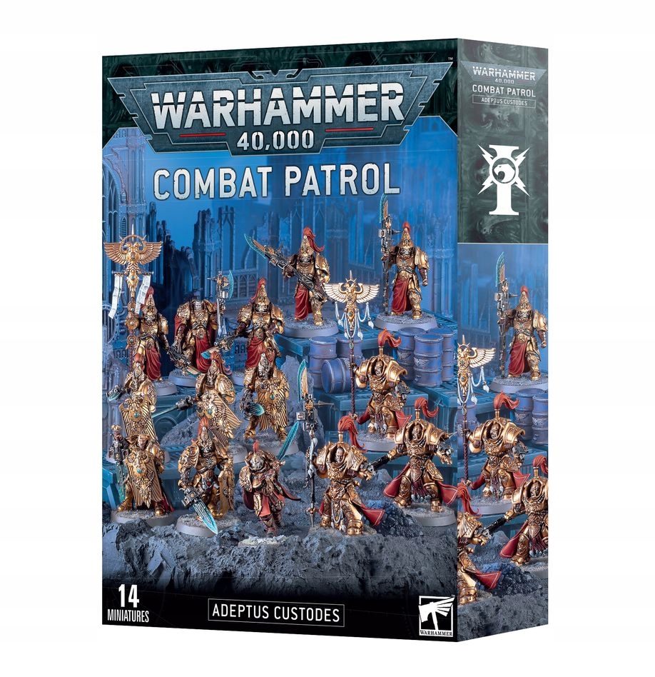 Combat Patrol Adeptus Custodes New