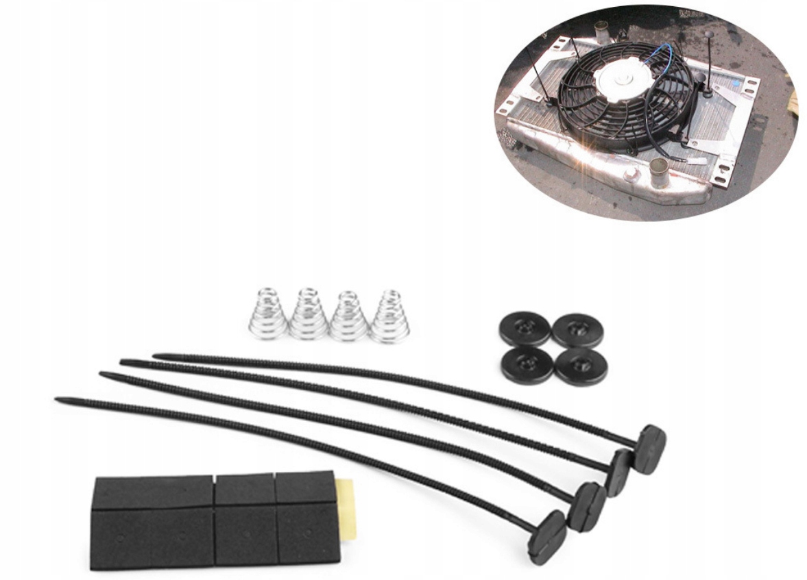 ZESTAW MONTAŻOWY WENTYLATORA TYPU TYP SPAL i INNE