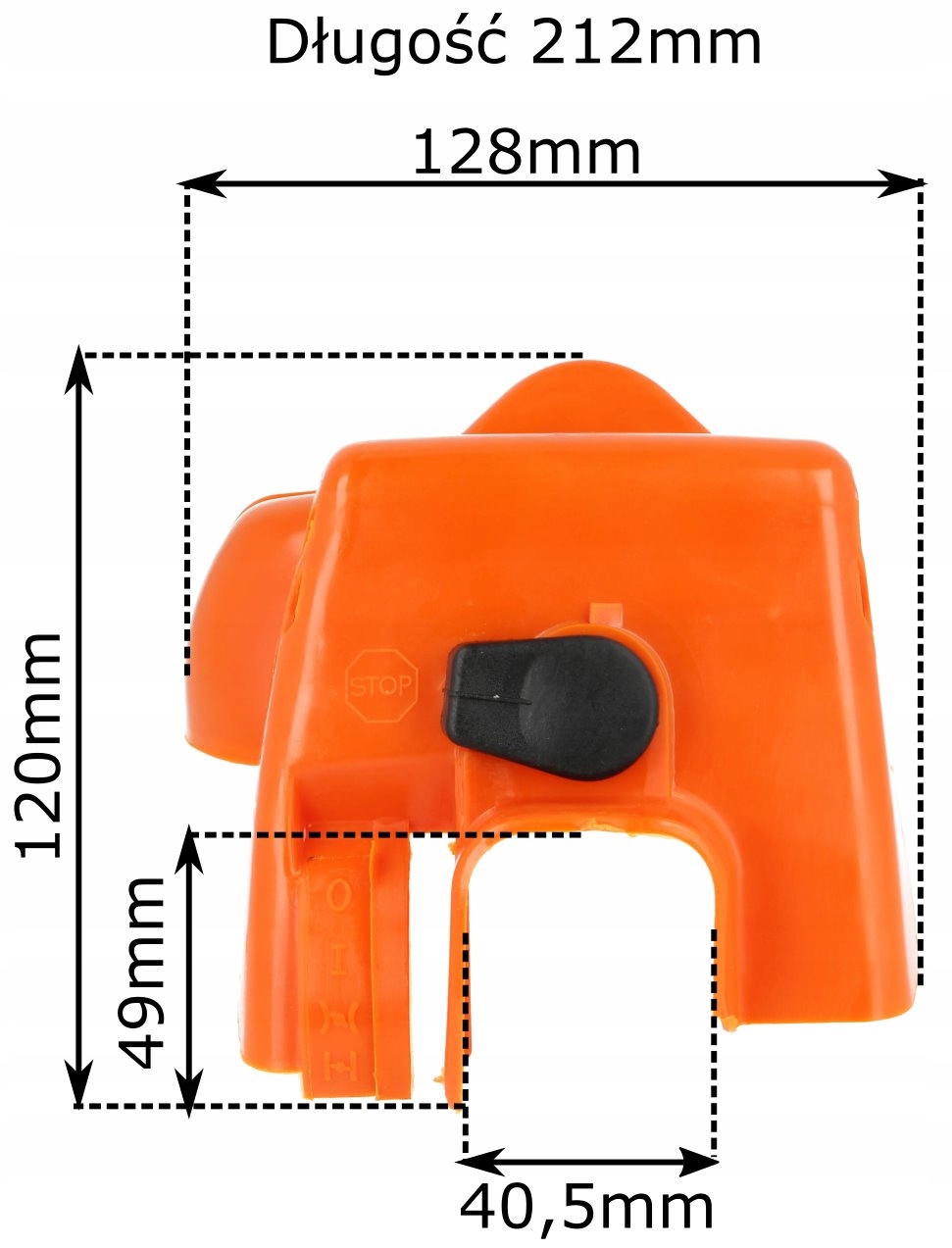 OSŁONA POKRYWA GÓRNA FILTRA STIHL MS 170 MS 180 Rodzaj spręgło
