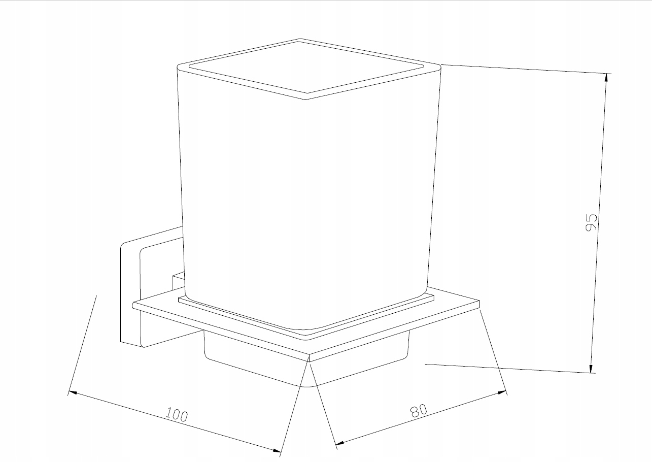MEXEN ARNO WISZĄCY KUBEK NA SZCZOTECZKI CHROM Marka Mexen