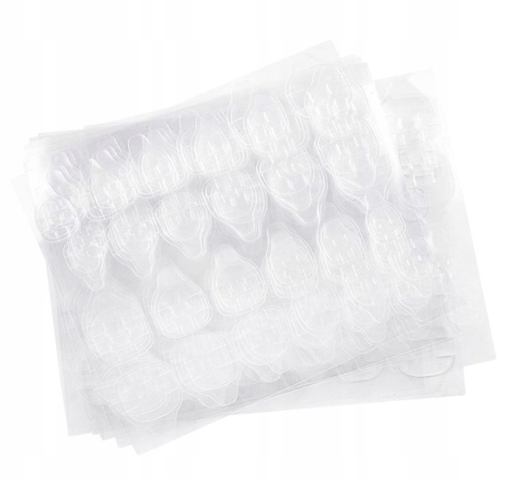 NAKLEJKI POD TIPSY DWUSTRONNE NA PAZNOKCIE