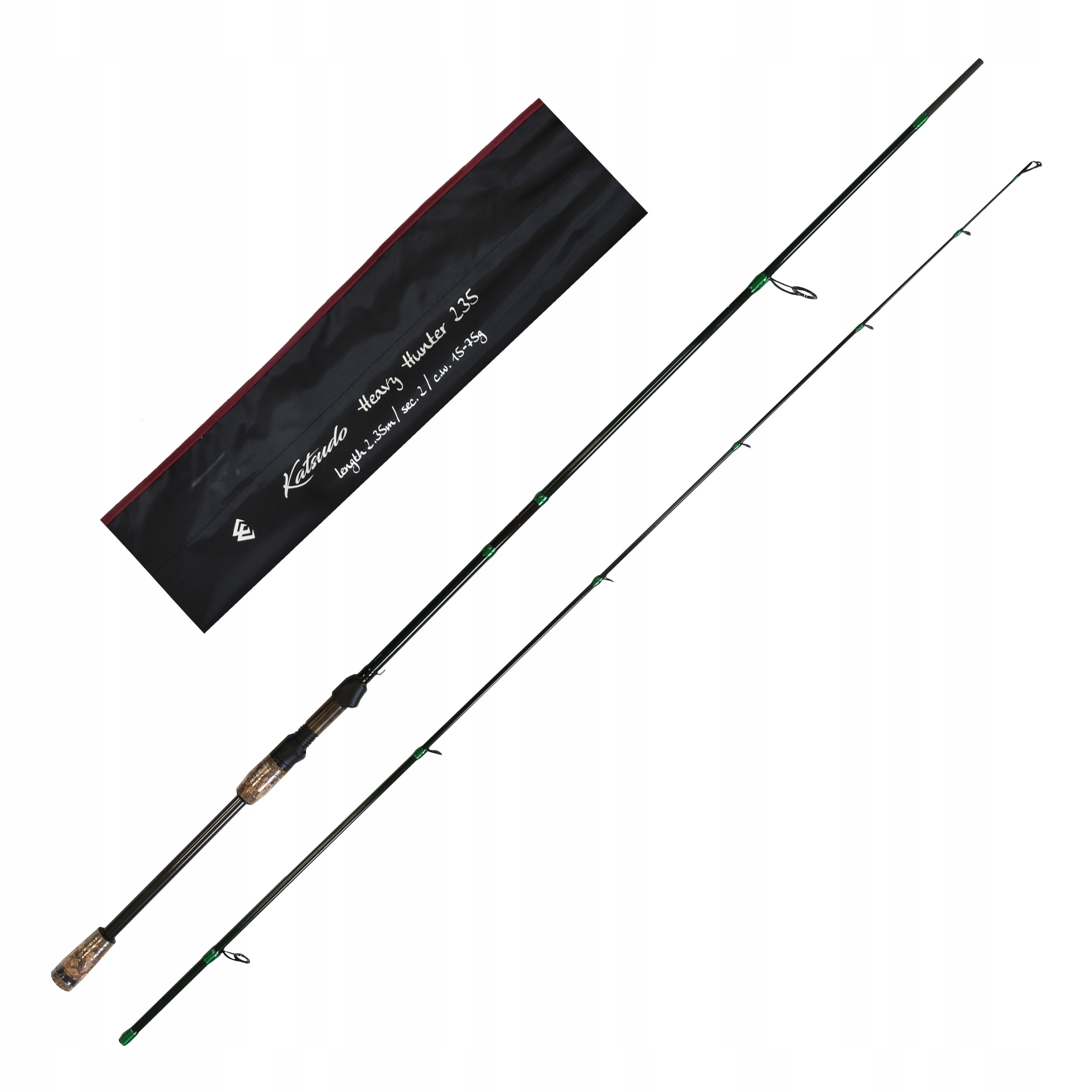 Wędka spinningowa Mikado Katsudo Heavy Hunter Spin 2.35m 15-75g