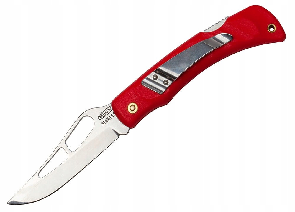 Scyzoryk Mikov Crocodile 243NH-1 Red Nóż Składany