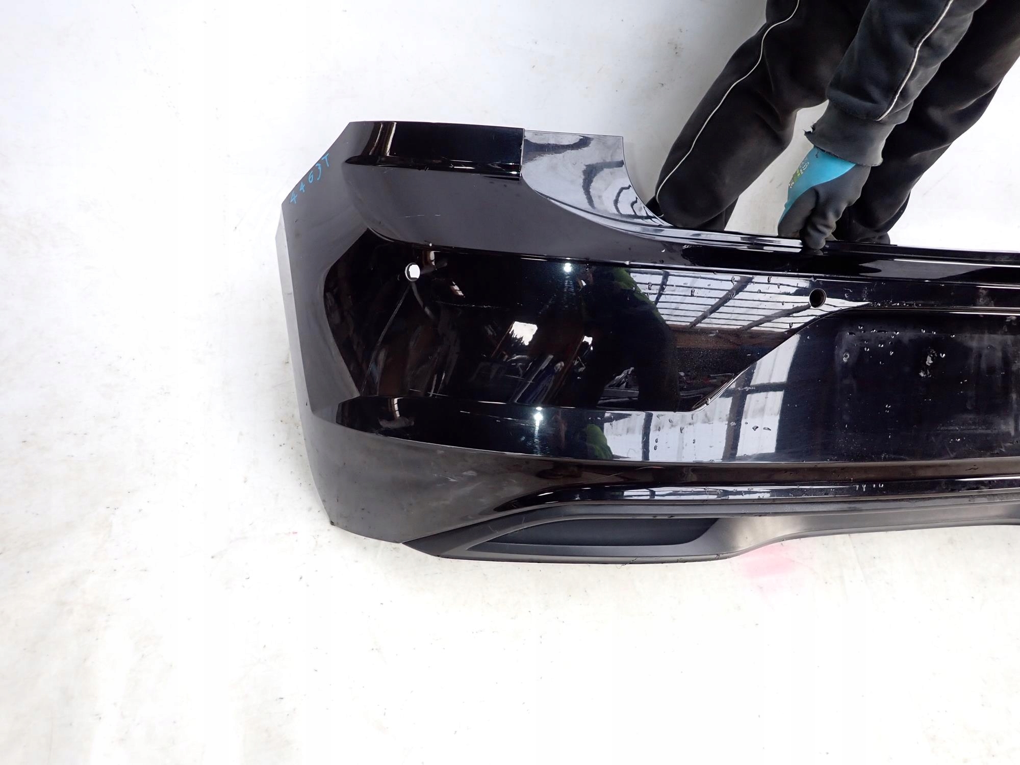 VW POLO VI 6 2G 17-21 bumper rear part rear 4XPDC