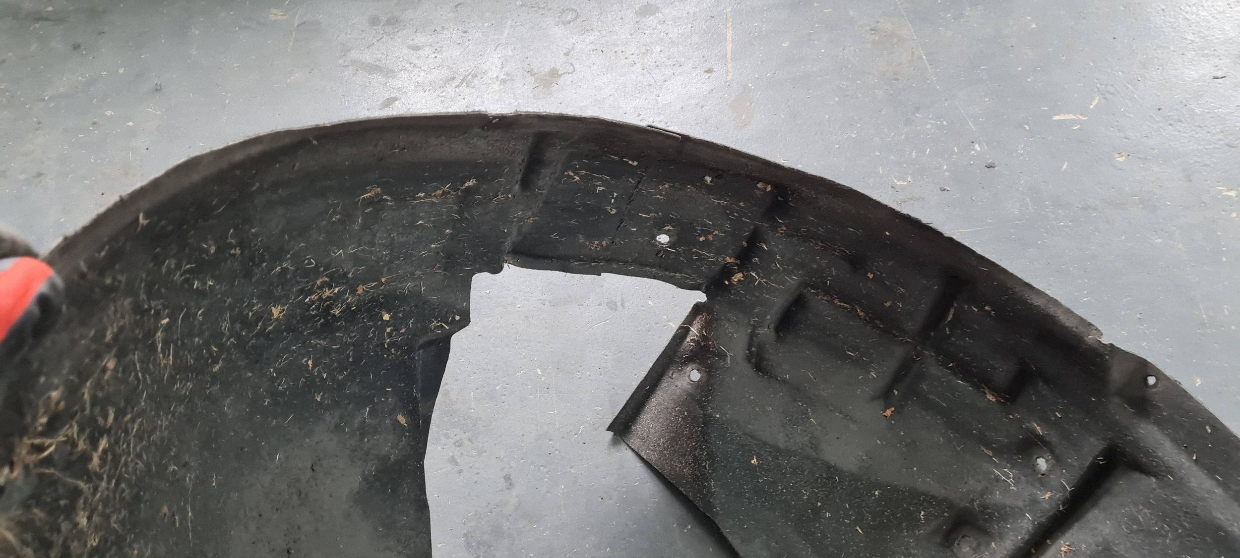 A5 8T S5 LIFT mudguard right right front front 8T0821172M