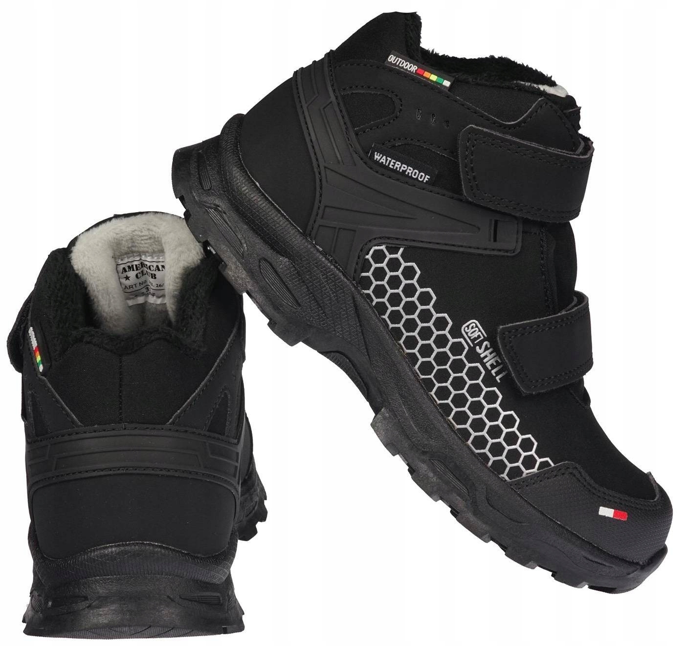 Buty zimowe dziecięce American Club HL-26BL 36